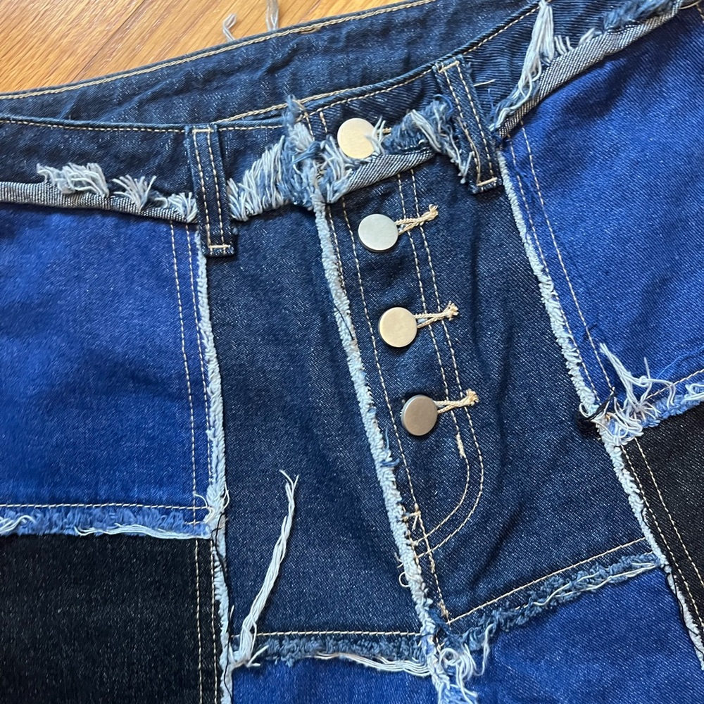 SHEIN patchwork jeans - Picture 6 of 6